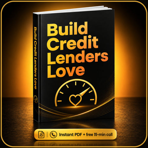 Build Credit Lenders Love PDF cover — accounts lenders review