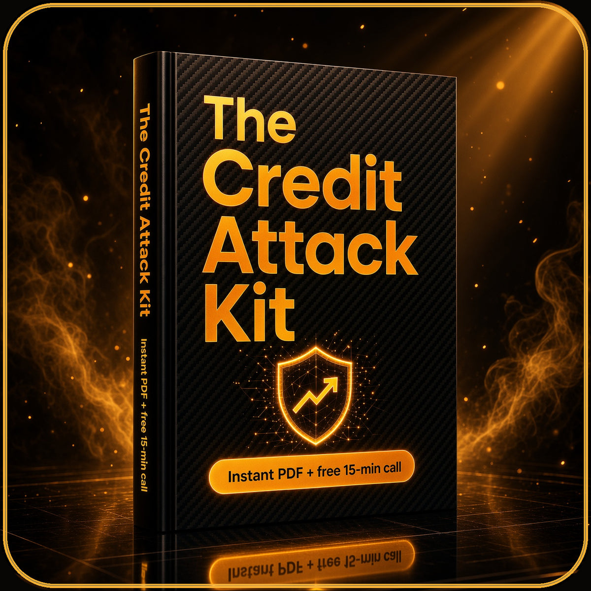 The Credit Attack Kit PDF cover — dispute-letter checklist