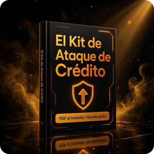 El Kit de Ataque de Crédito. Más de 50 cartas de ataque, plan de 90 días, 4 hojas de seguimiento. Descarga PDF al instante y llamada gratis.